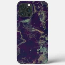 Blauwe en paarse marmer Case-Mate iPhone case
