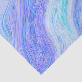 Blauwe en Paarse marmer Tissuepapier (Detail)