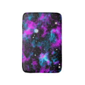 Blauwe en Paarse melkweg Badmat (Voorkant Verticaal)