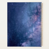 Blauwe en Paarse melkweg Planner (Achterkant)