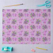 Blauwe en Paarse Pansies Tissuepapier (Craft)