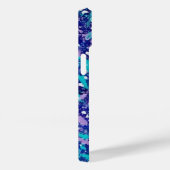 Blauwe en Paarse platter Art Case-Mate iPhone Case (Achterkant / Rechts)
