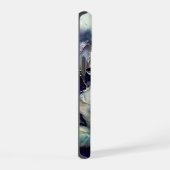 Blauwe en Paarse Rozen iPhone 15 Case (Rechterkant)