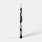 Blauwe en Paarse Rozen Samsung Galaxy Hoesje (Rechterkant)