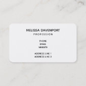 Blauwe en Paarse ruimte en sterren Modern Agate Visitekaartje (Achterkant)