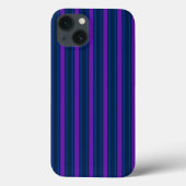 Blauwe en paarse snoepjes strepen Hoesje-Mate iPho Case-Mate iPhone Case (Achterkant)