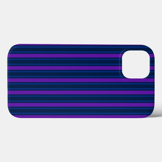 Blauwe en paarse snoepjes strepen Hoesje-Mate iPho Case-Mate iPhone Case (Achterkant (horizontaal))