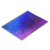 Blauwe en Paarse spiraalvormige Multomap Notitieboek (Linkerzijde)