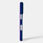 Blauwe en paarse strepen van snoep Case-Mate iPhone case (Achterkant / Rechts)