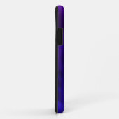Blauwe en paarse uitstrijkjes Case-Mate iPhone case (Achterkant/rechts)