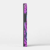 Blauwe en Paarse ventilator Case-Mate iPhone Case (Achterkant / Rechts)