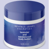 Blauwe en Paarse waterdichte wrap Around Jar Label Waterfles Etiket