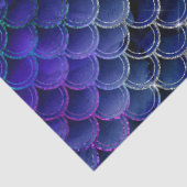 Blauwe en Paarse zeemeerminnen ontkoppelen Tissuepapier (Detail)