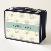 Blauwe en Rode Bloemen, Blauw, Jouw naam (Achterkant)