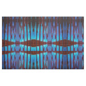 Blauwe en rode orgaanbuizen stof (Fat Quarter)