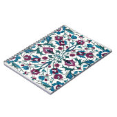 Blauwe en rode Tegel Notitieboek (Linkerzijde)