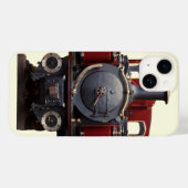 Blauwe En Rode Trein Case-Mate iPhone Case (Achterkant (horizontaal))