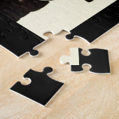 Blauwe En Rode Trein Legpuzzel (Zijkant)