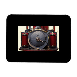 Blauwe En Rode Trein Magneet