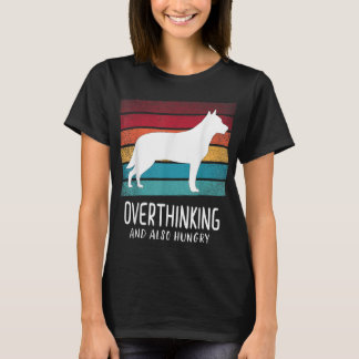 Blauwe en rode voeler liefhebber Best Gift Cattle  T-shirt