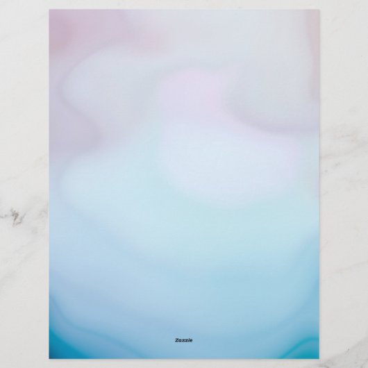 Blauwe en roze Agaat Briefhoofd (Achterkant)