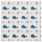 Blauwe en roze Baby Stof (Swatch)