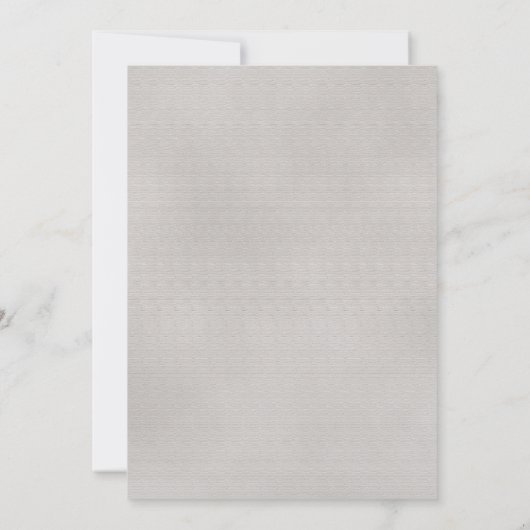 Blauwe en Roze Bloemen op Grijs & Wit Huwelijk Save The Date (Achterkant)