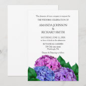 Blauwe en roze bruine druppels kaart (Voorkant / Achterkant)