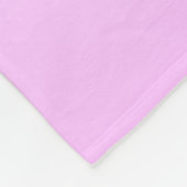 Blauwe en roze gradiëntachtergrond fleece deken (Hoek)