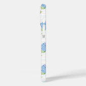 Blauwe en Roze Hortensia's Case-Mate iPhone Case (Achterkant / Links)