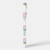 Blauwe en Roze Hortensia's Case-Mate iPhone Case (Achterkant / Rechts)
