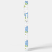 Blauwe en Roze Hortensia's Case-Mate iPhone Case (Achterkant / Links)