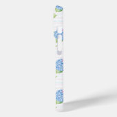 Blauwe en Roze Hortensia's Case-Mate iPhone Case (Achterkant / Links)