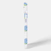 Blauwe en Roze Hortensia's Case-Mate iPhone Case (Achterkant / Links)