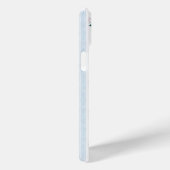 Blauwe en Roze Hortensia's met Initialen Case-Mate iPhone Case (Achterkant / Rechts)