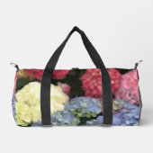 Blauwe en Roze Hydrangea Digital Flower Painting Plunjezak (Voorkant)
