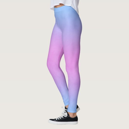 Blauwe en roze Leggings (Links)