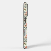 Blauwe en roze lente bloemen fantasie Case-Mate iPhone case (Achterkant / Rechts)