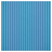 Blauwe en turquoise strepen stof (Swatch)