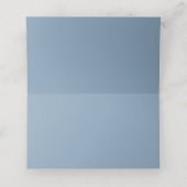 Blauwe en Witte Bloemstuk Kaarten Plaatskaartje (Binnenkant ongevouwen)