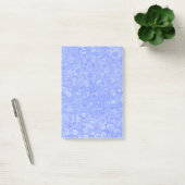 Blauwe en witte bubbels post-it® notes (Kantoor)