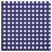 Blauwe en witte buffels stof (Swatch)