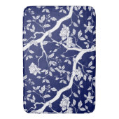 Blauwe en witte Chinoiserie Badmat (Voorkant Verticaal)
