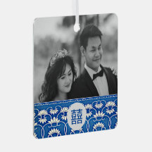 Blauwe en witte Chinoiserie - bruiloft