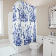 Blauwe en witte Chinoiserie