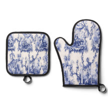 Blauwe en witte Chinoiserie