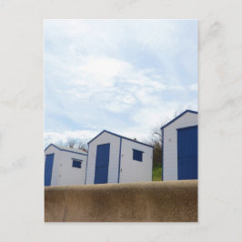 Blauwe en witte doornhaai briefkaart