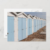 Blauwe en witte doornhaaien briefkaart (Voorkant / Achterkant)