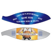 Blauwe en witte foto Basketball voor spelers, coac Basketbal (Panelen)