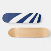 Blauwe en witte golf persoonlijk skateboard (Horizontaal)